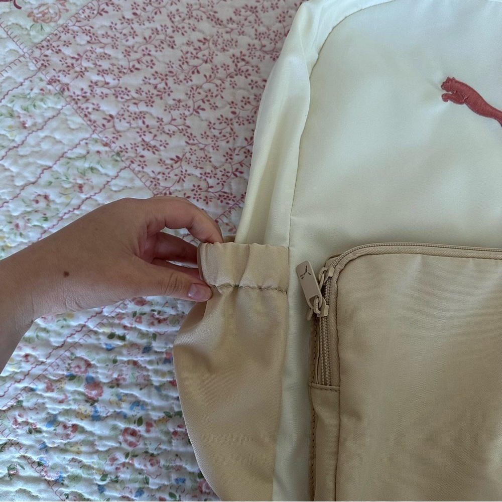 Puma Beige Back Pack - Picture 6 of 8